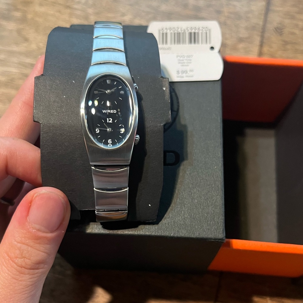 WIRED dual faced watch 276016 Vintage Stainless steel